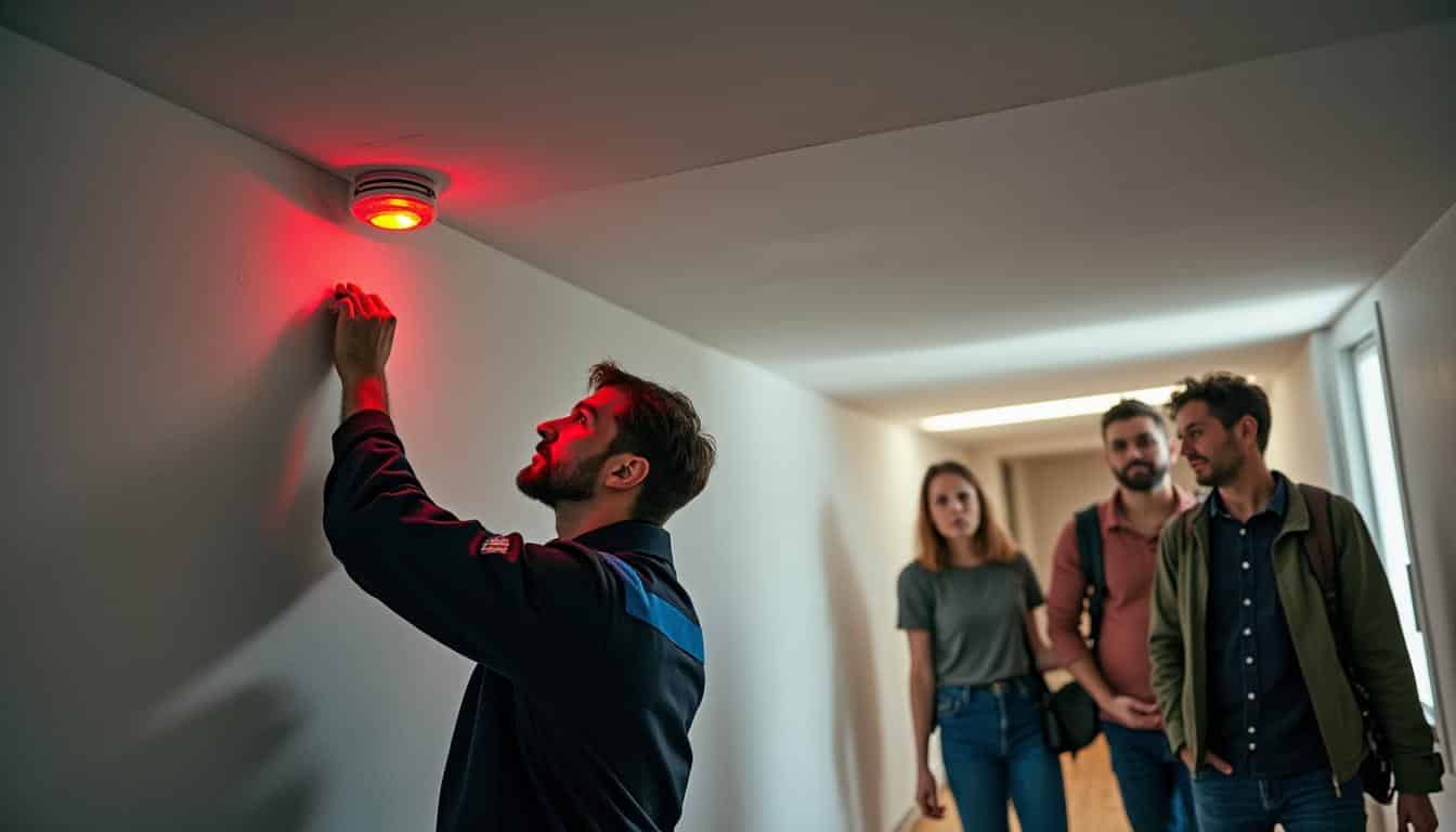 Illustration: Fonctionnement du son d’une alarme incendie : caractéristiques et importance