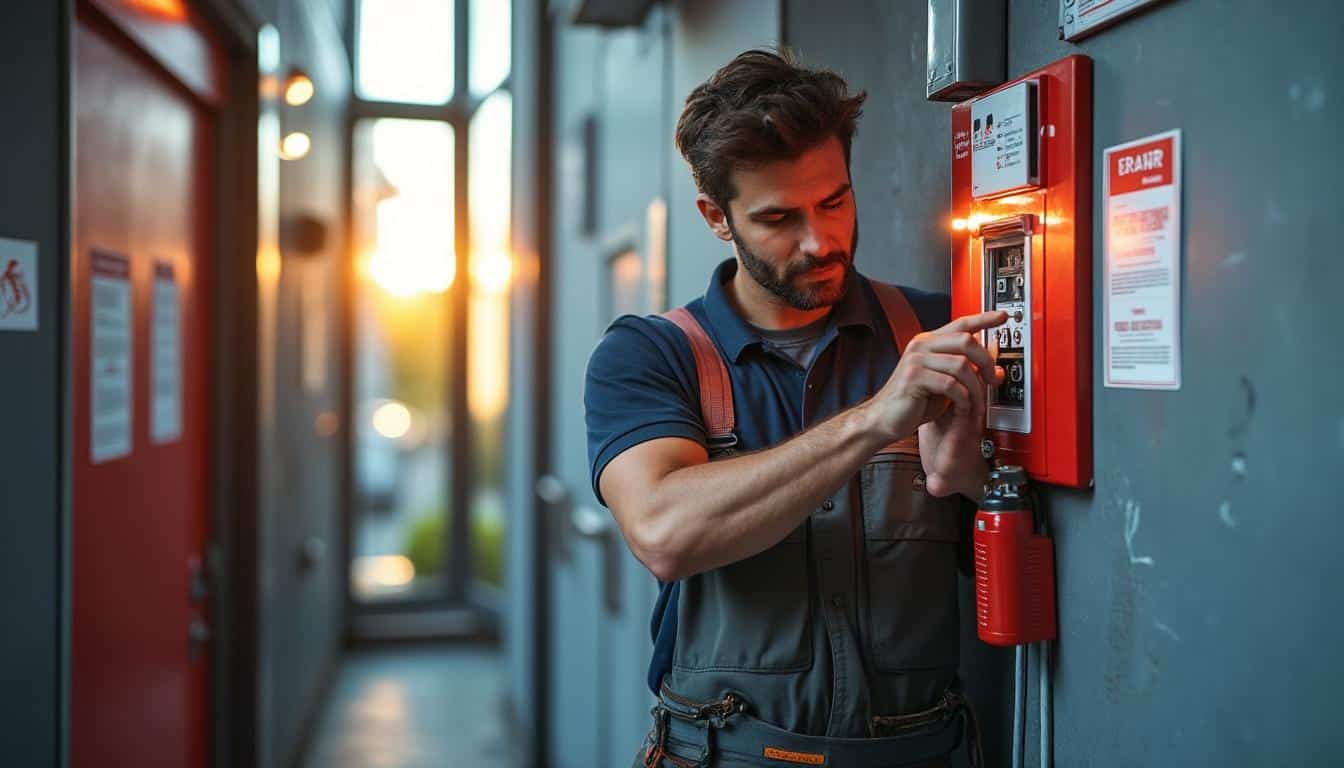 Illustration: Réglementation et normes à respecter pour l’alarme incendie de type 4