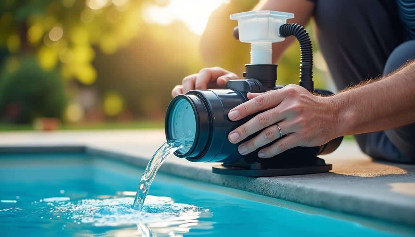 Illustration: Comprendre l’amorçage de la pompe de piscine : principes et importance