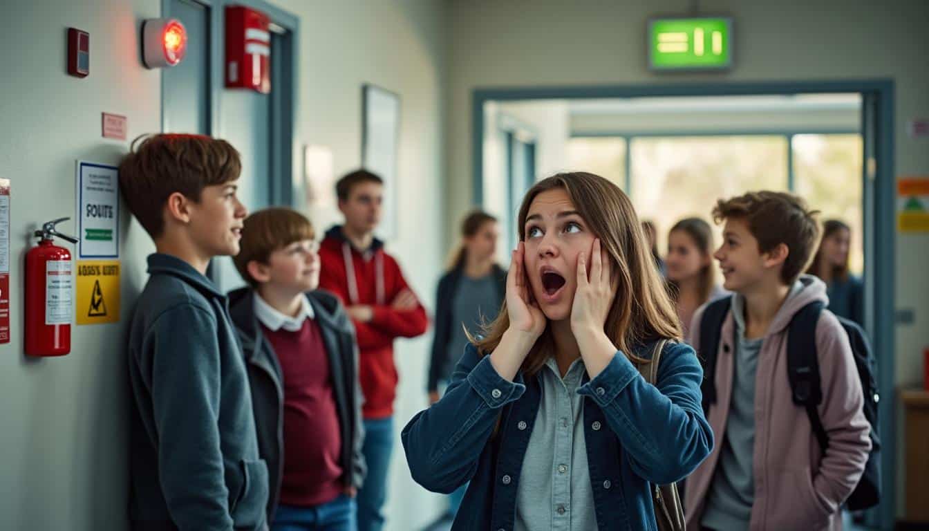 Illustration: Fonctionnement et rôle du bruit de l’alarme incendie dans la sécurité