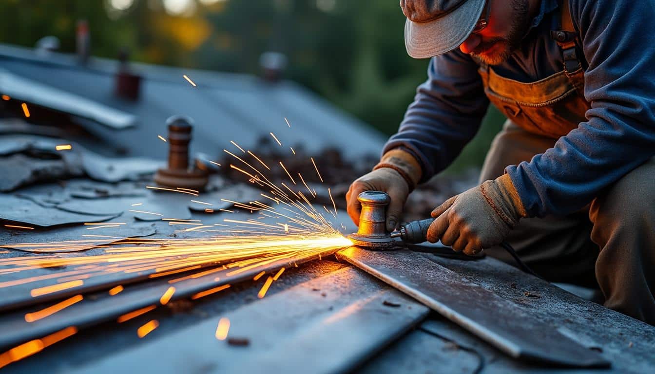 Illustration: Définition et utilité du fer à souder pour zingueur