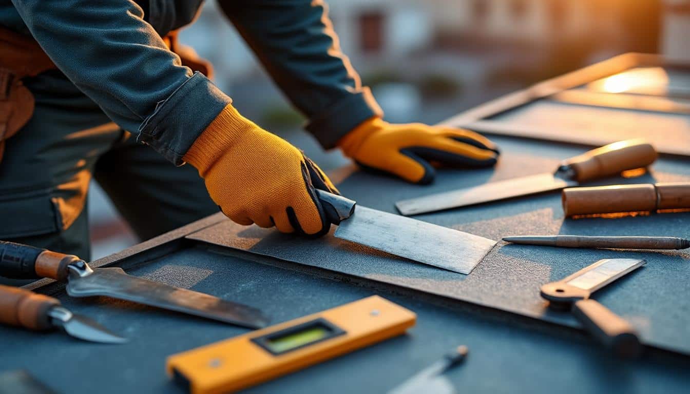 Illustration: Les outils de base du couvreur zingueur à connaître pour un travail efficace