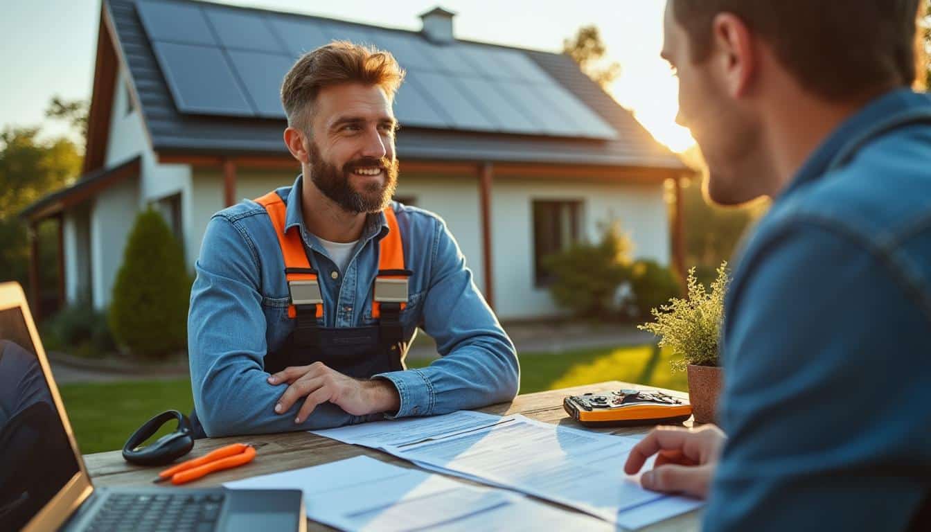 Illustration: Conditions à remplir pour récupérer la TVA sur une installation de panneaux photovoltaïques en micro-BIC