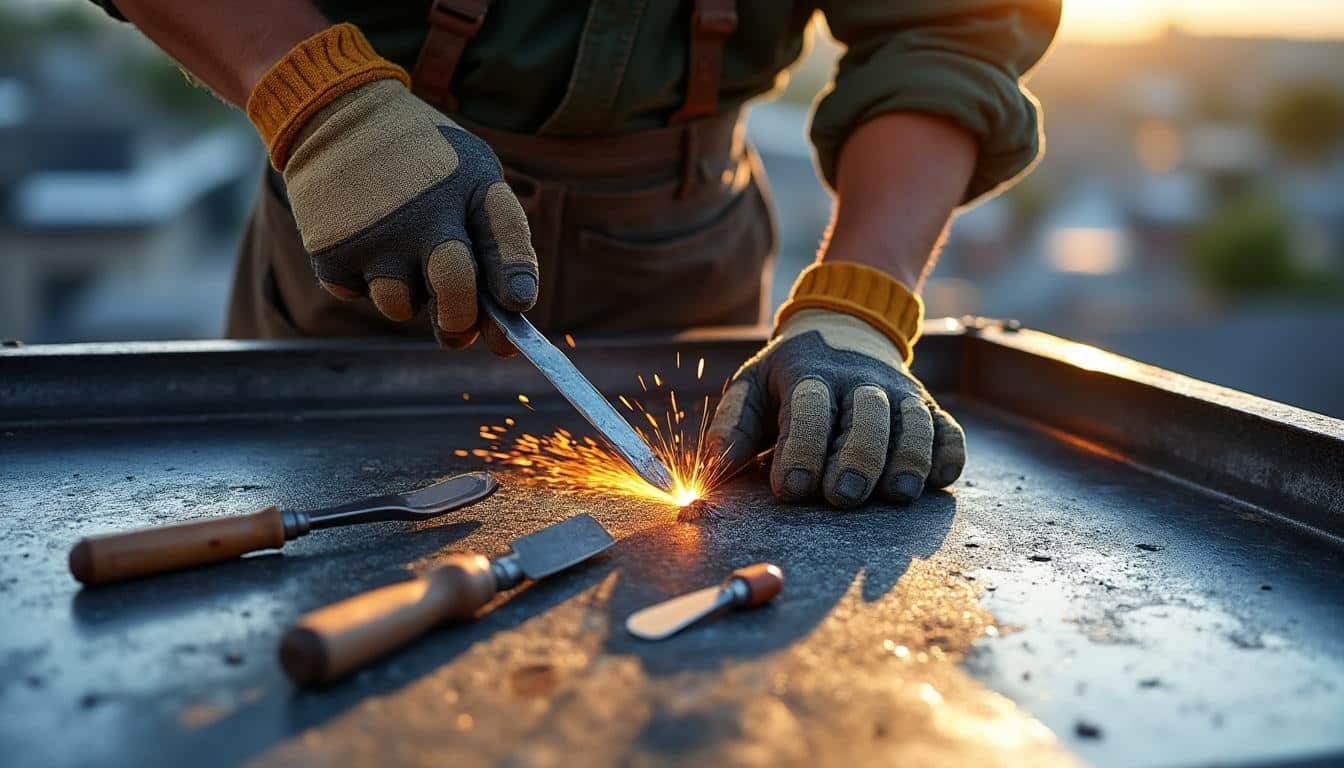 Illustration: Guide d’utilisation et conseils sur les outils de zingueur