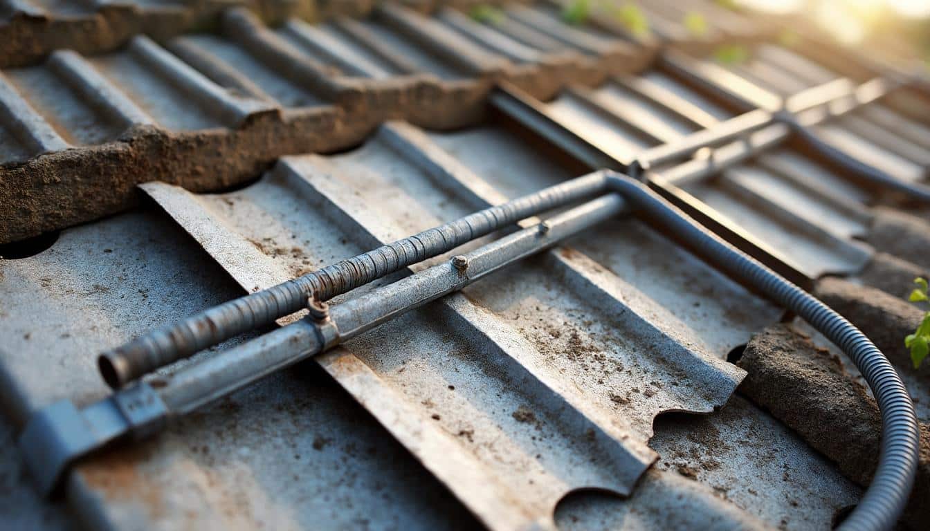 Illustration: Comprendre les différents types de raccords pour gouttière en zinc et leur compatibilité