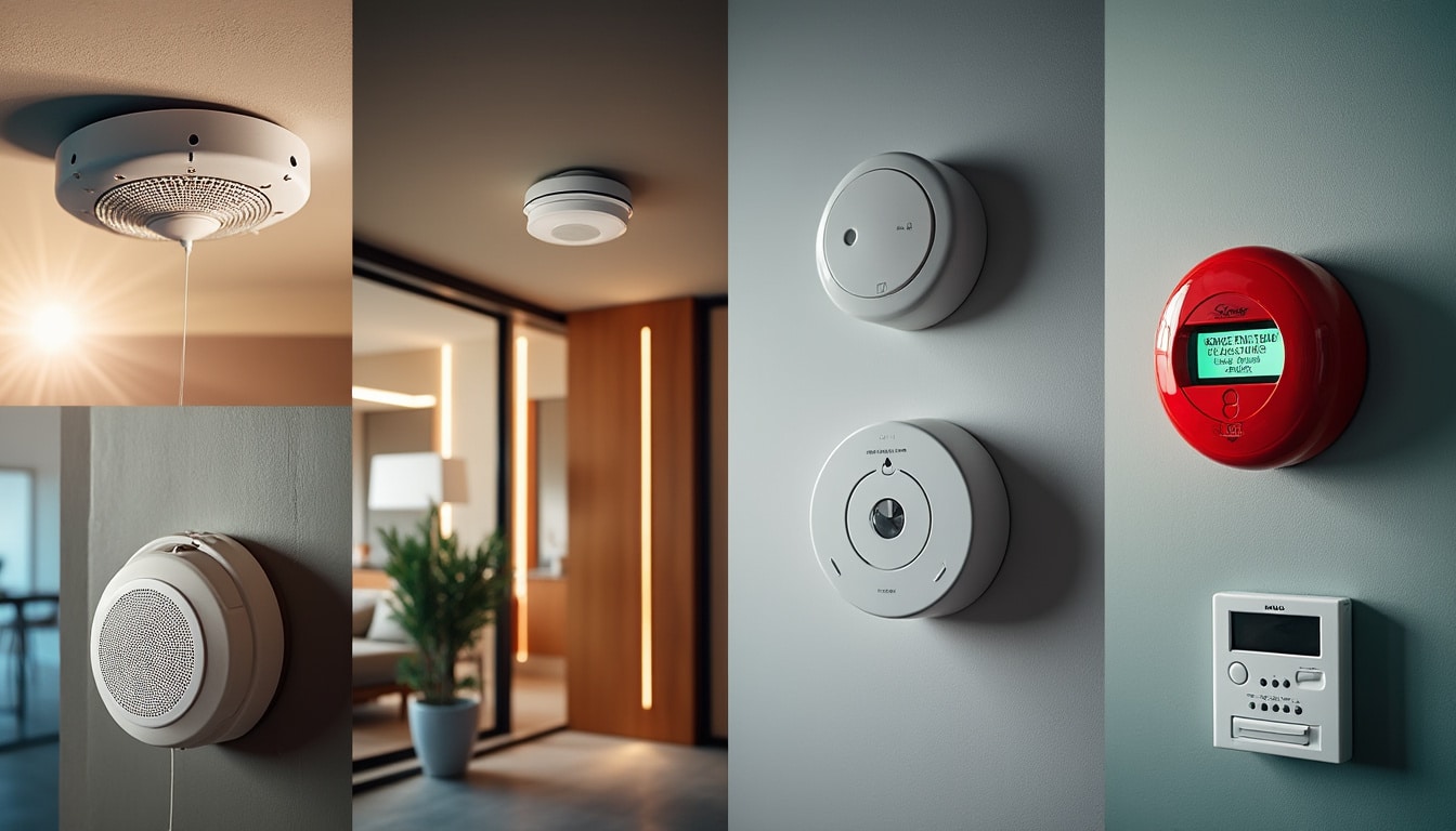 Illustration: Les différents types et catégories d’alarmes incendie