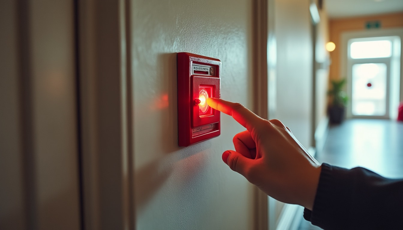Illustration: Définition et rôle du bouton d’alarme incendie