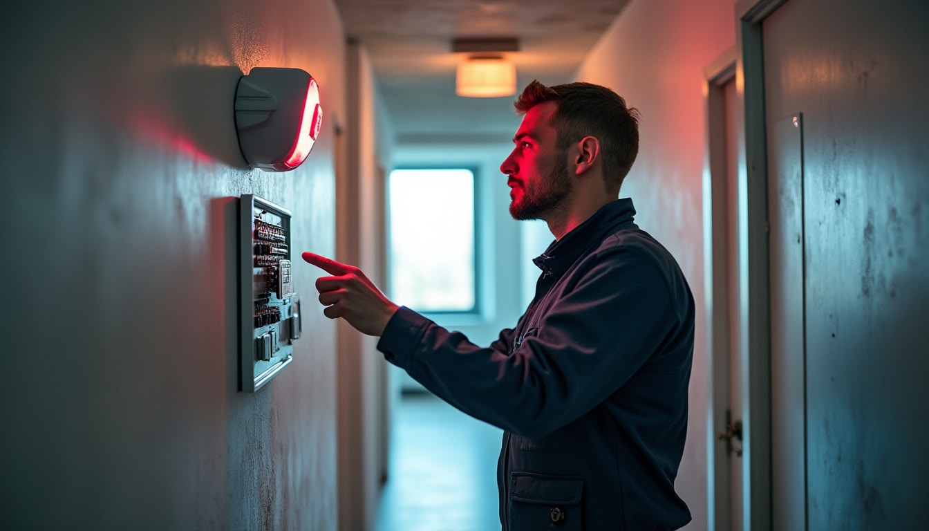 Illustration: Comprendre le fonctionnement d’une alarme incendie et ses composants