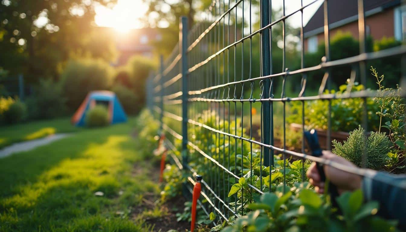 Illustration: Comprendre l’essentiel de la clôture en grillage : usages, types et avantages