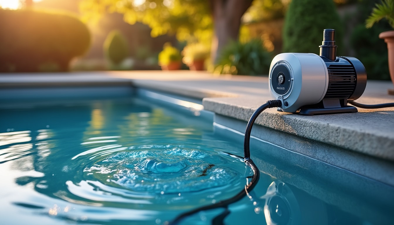Illustration: Définition de la pompe de piscine et son impact sur la consommation électrique
