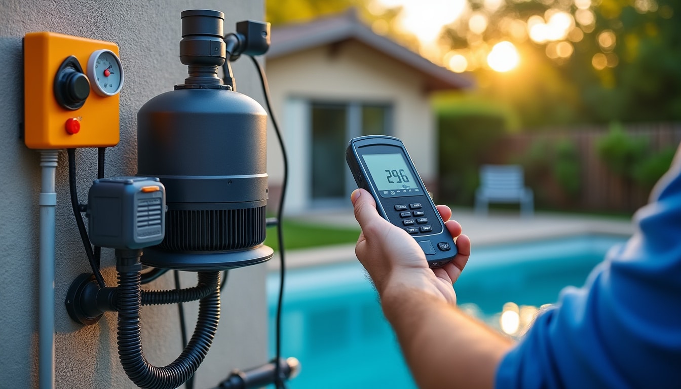 Illustration: Les facteurs qui influencent la consommation électrique d’une pompe de piscine