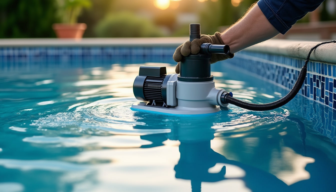 Illustration: L’impact de la puissance de la pompe sur la qualité de l’eau et la propreté de la piscine