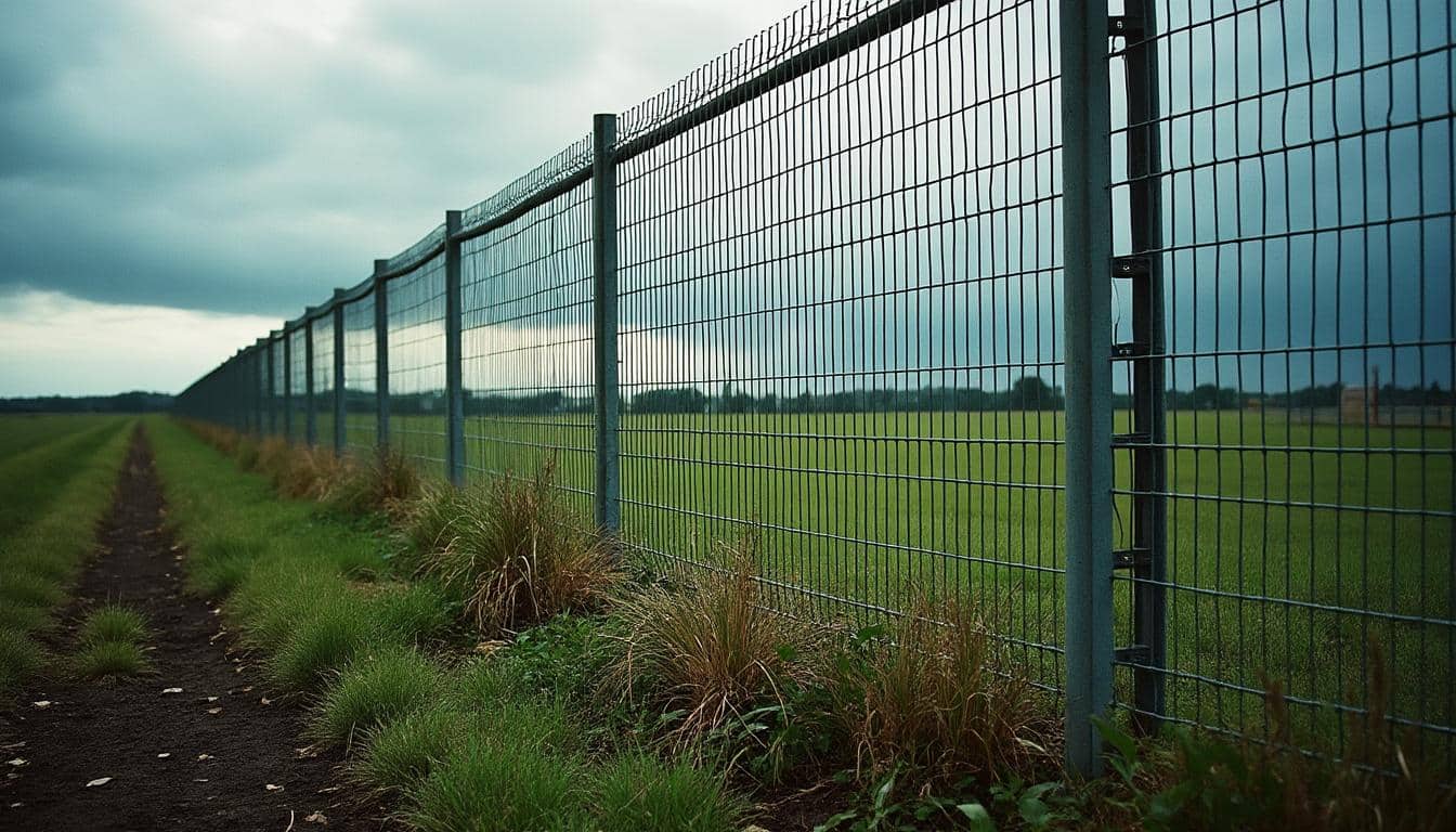 Clôture grillage à maille large pour sécurité : guide complet