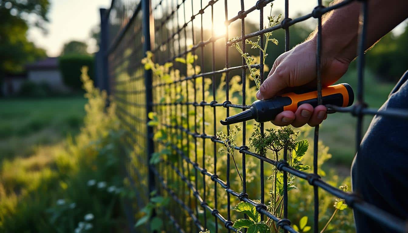 Clôture en grillage à torsade relâchée : solutions efficaces et conseils