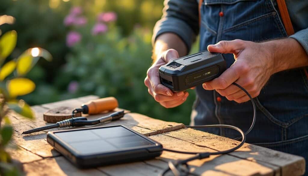 Quelle batterie solaire choisir selon la puissance des outils portatifs ?