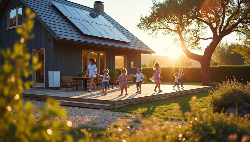 Stocker l’énergie dans une maison grâce à une batterie solaire