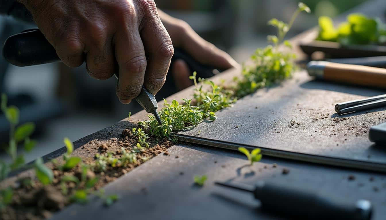 Gazon synthétique : bordure et maintien, astuces pour une pose durable
