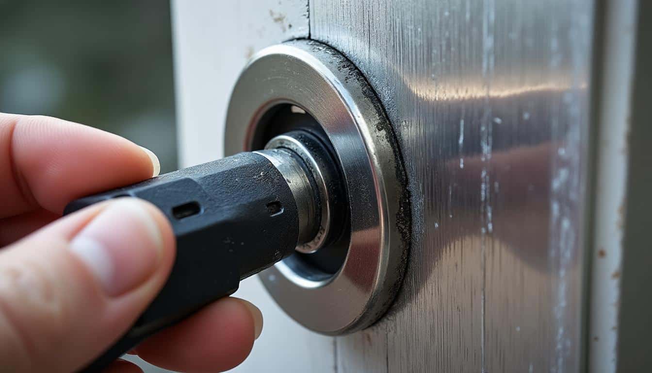 Comment installer une ventouse sur une serrure pour renforcer la sécurité de la porte