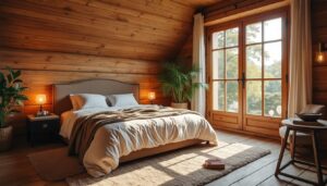 Chambre en lambris bois : créer un espace chaleureux et authentique