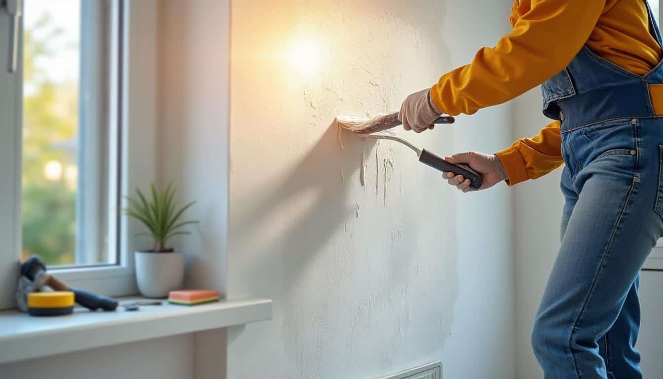 Illustration: Comment bien préparer la surface avant la pose des lambris en PVC ?