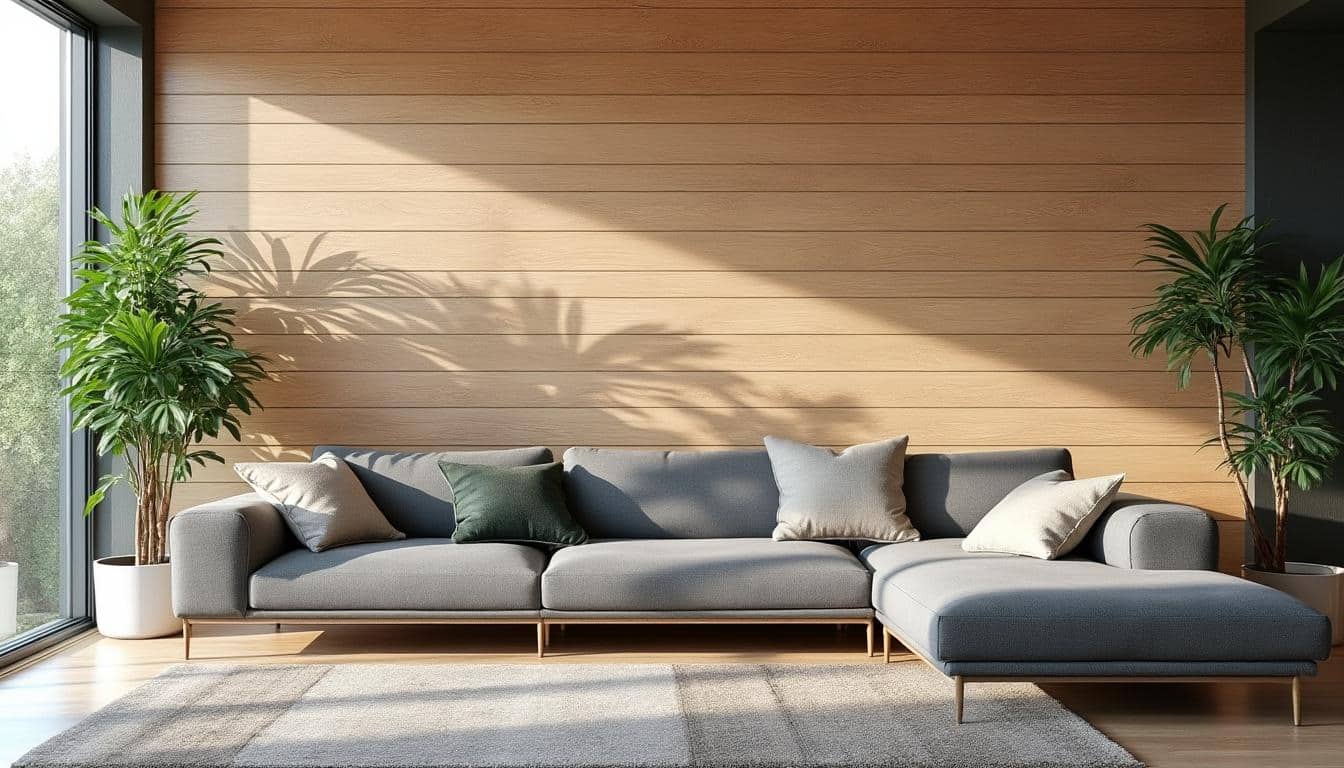 Illustration: Qu’est-ce qu’un mur habillé de lambris au style moderne ?