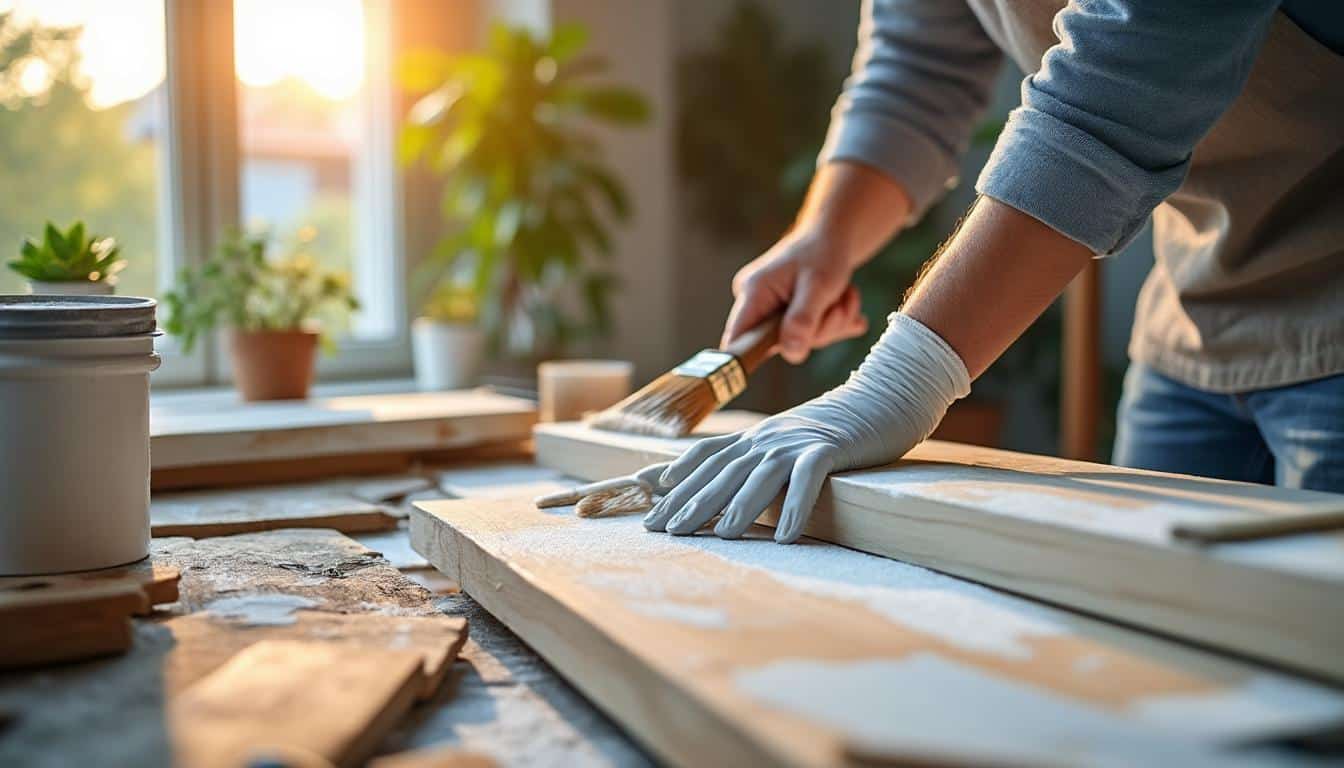 Illustration: Pourquoi choisir de peindre des lambris en blanc pour moderniser votre intérieur ?