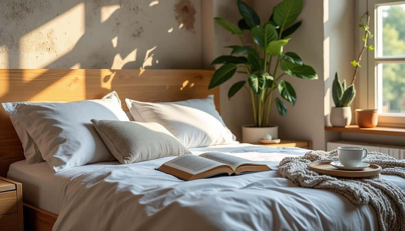 Illustration: Comprendre l’intérêt d’une tête de lit en lambris bois pour la chambre