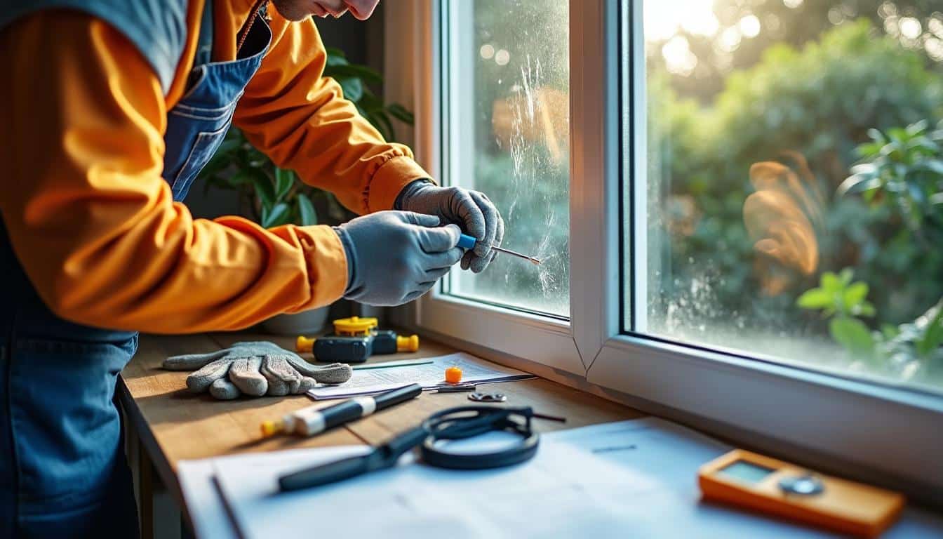 Illustration: Les services experts pour la remise en état des fenêtres en PVC