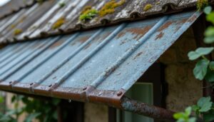 Gouttière en zinc sans soudure : étanchéité et durabilité garanties
