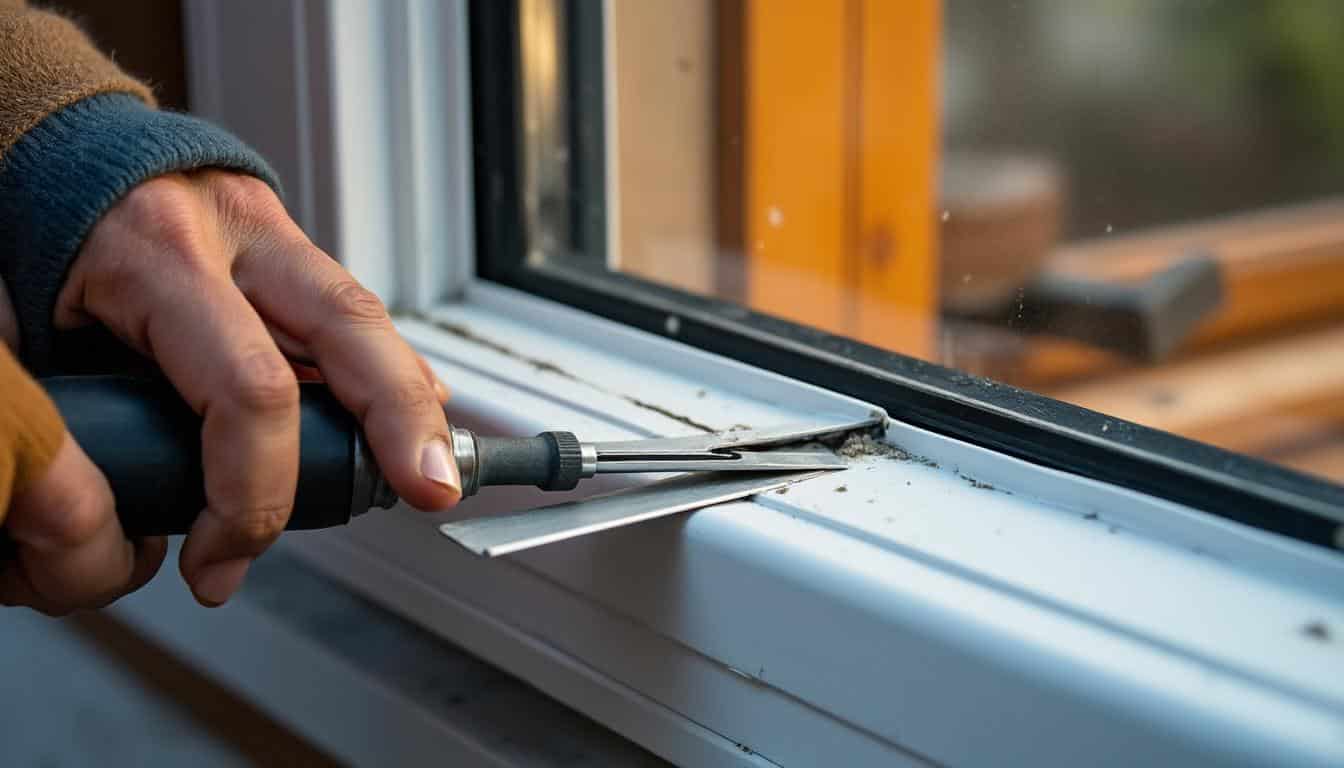 Illustration: Comprendre le rôle et les types de joints pour fenêtres en PVC