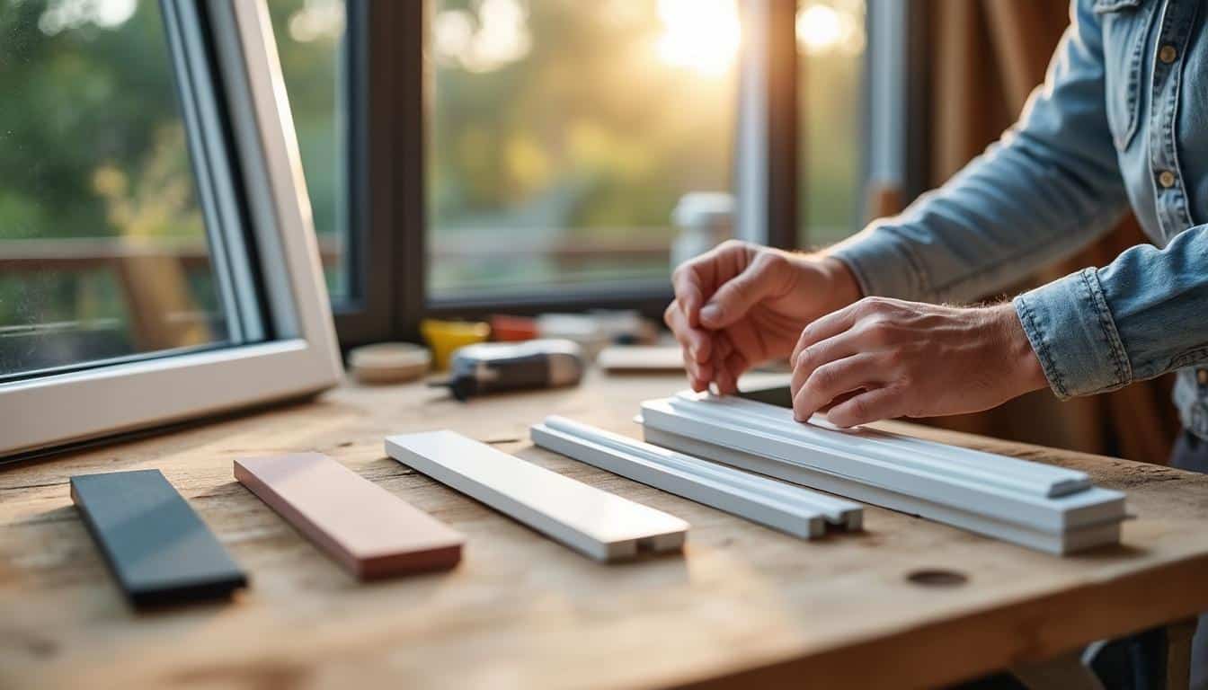 Illustration: Comprendre le rôle et les différents types de joints pour fenêtres en PVC