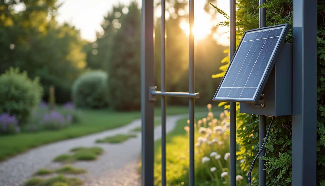Motorisation solaire pour portail : autonomie et sécurité écologique