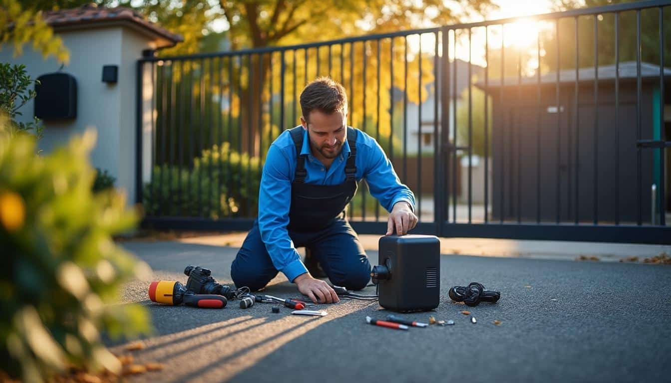 Illustration: Comprendre le fonctionnement du moteur Nice pour portail