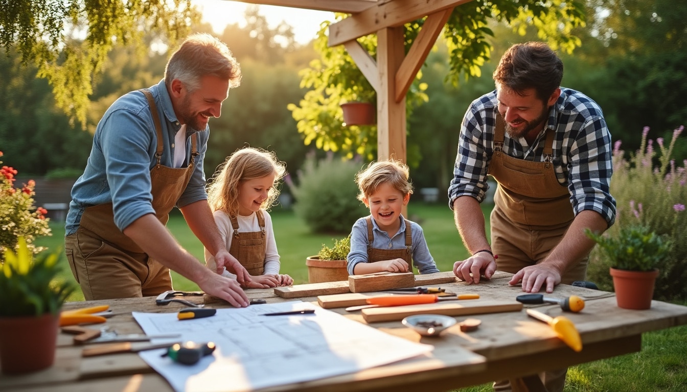 Plan gratuit de pergola en bois : guide complet pour réussir