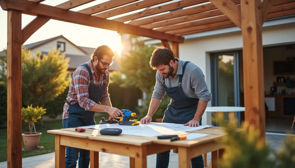 Plan de pergolas : guide complet pour une construction réussie