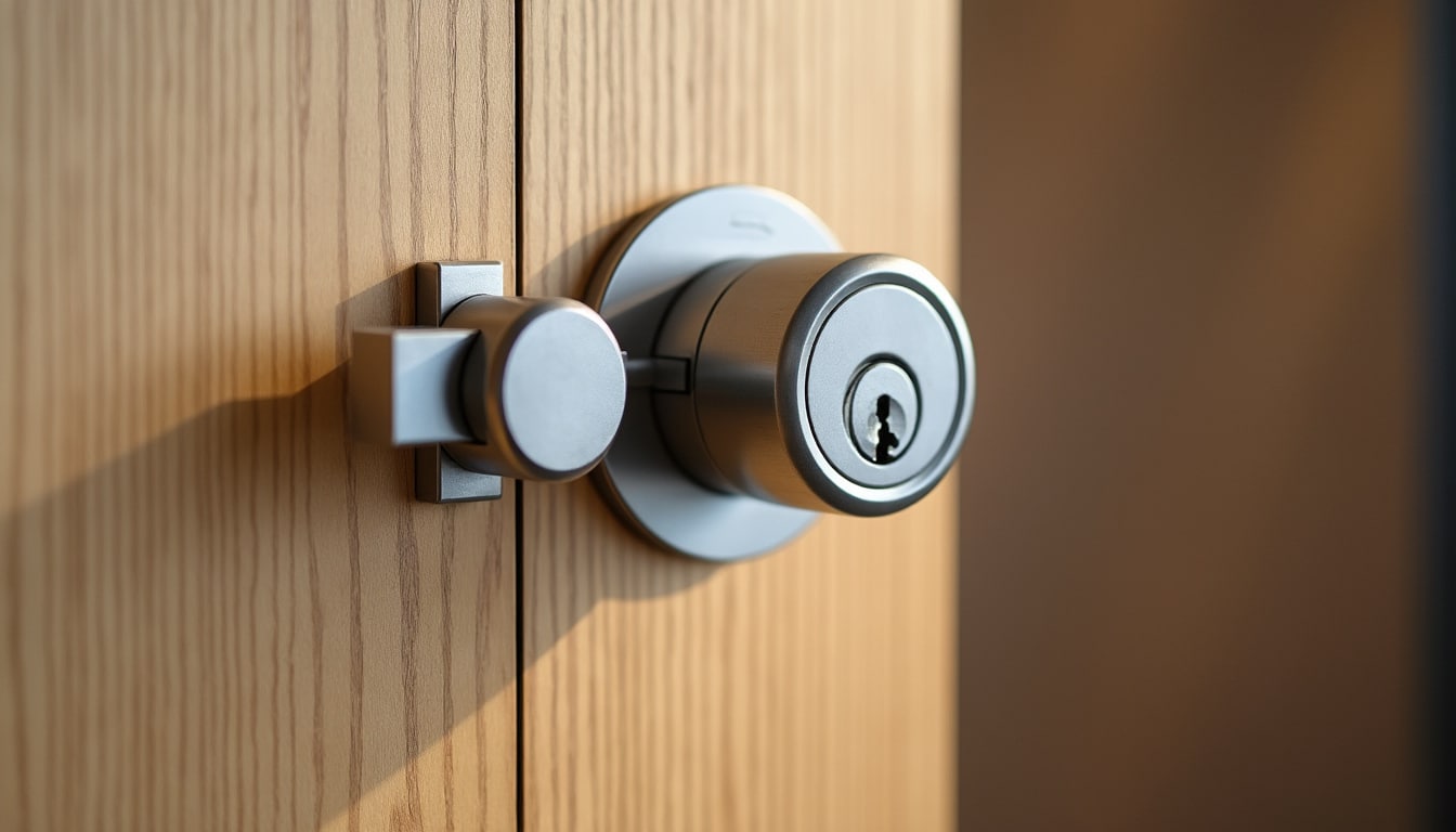 Serrure pour porte 3 points : sécurité et isolation renforcées
