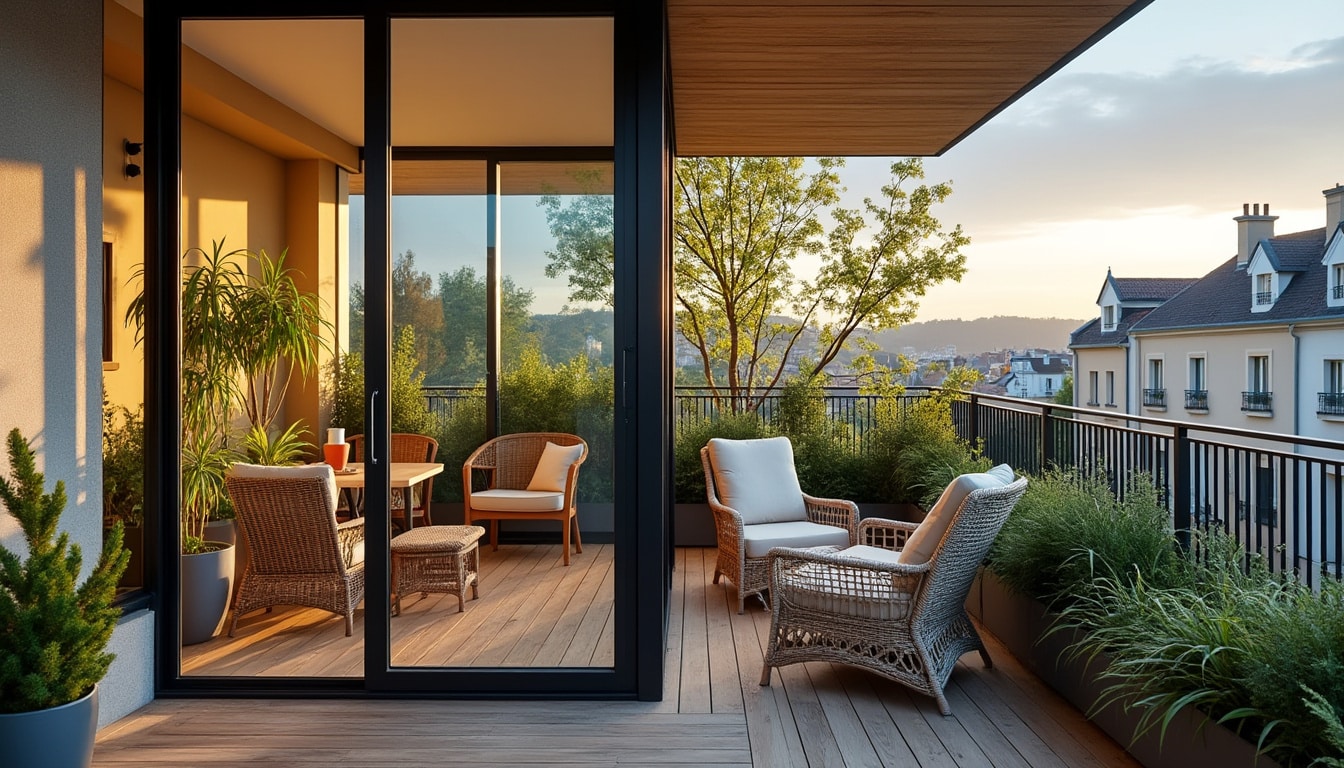 Illustration: Comprendre la différence entre une véranda aménagée sur un balcon et un balcon traditionnel