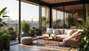 Véranda sur un balcon : transformer votre espace extérieur en pièce à vivre