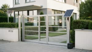 Motorisation solaire pour portail coulissant : avis