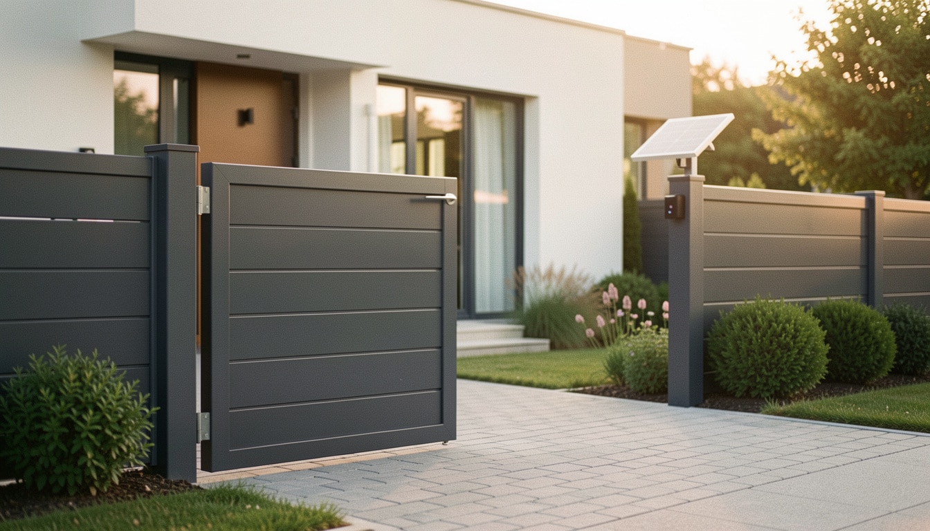 Motorisation solaire de portail : avantages et limites