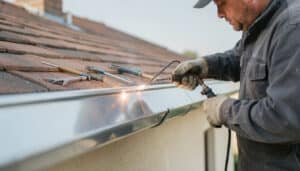 Souder une gouttière en zinc au chalumeau sans erreur